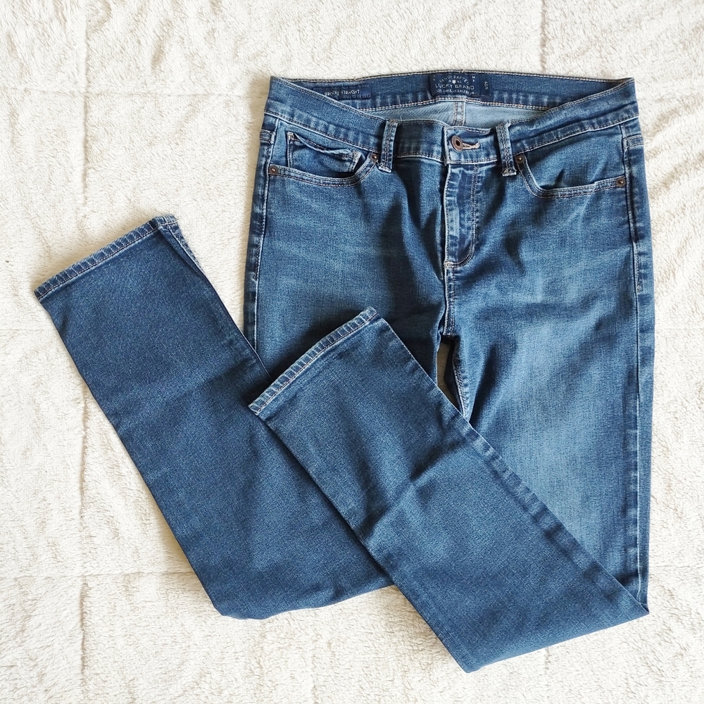 Lucky Brand Brooke Straight Leg Jeans